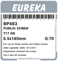 BP403 - Purlin Screw -BP403_label_T